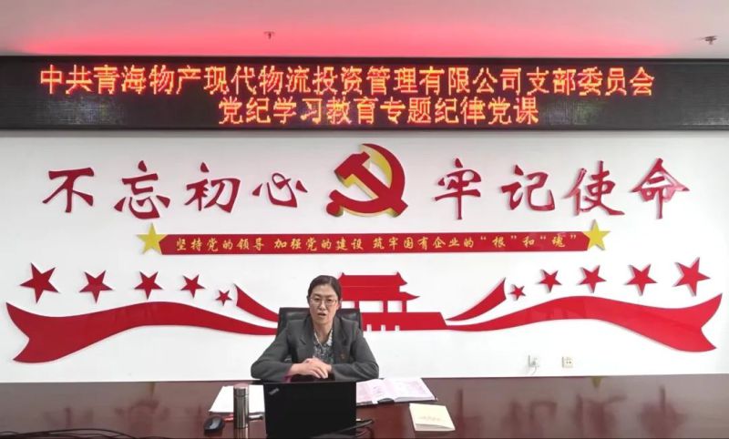 嚴明紀律作風 永葆政治本色——集團黨委書記、董事長劉玲同志講授專題紀律黨課