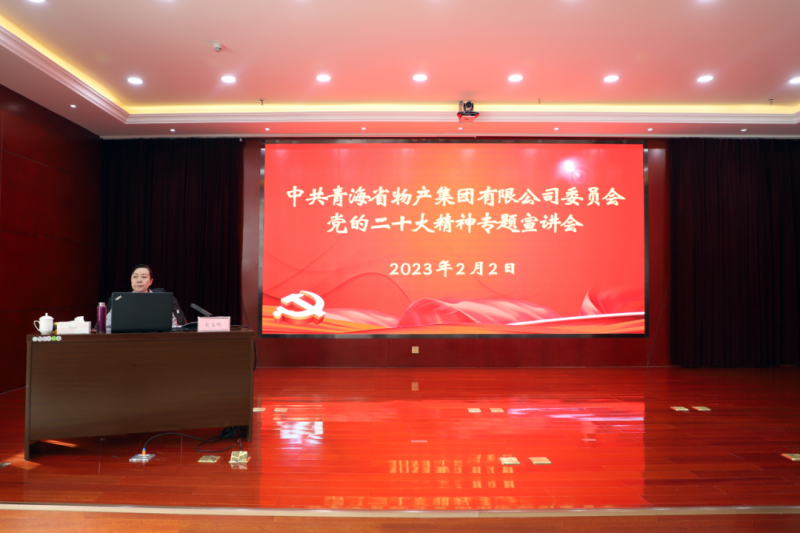 省物產(chǎn)集團(tuán)舉辦黨的二十大精神專題宣講報(bào)告會