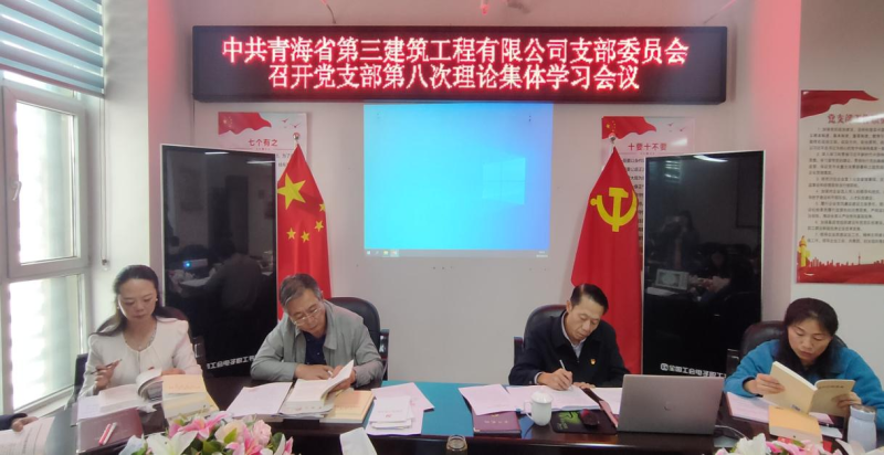 三建公司黨支部召開(kāi)第八次理論集體學(xué)習(xí)會(huì) ----集團(tuán)黨委委員、紀(jì)委書(shū)記講主題教育專(zhuān)題黨課