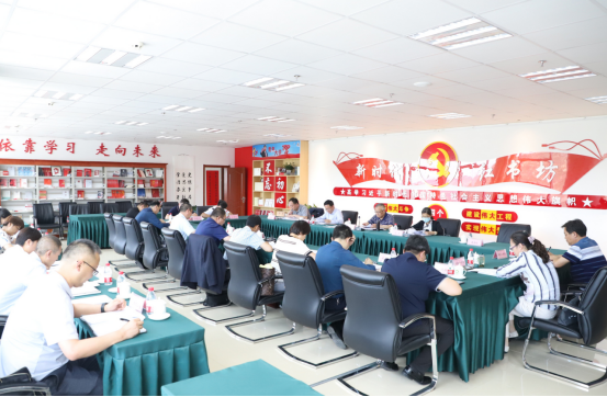 省物產集團認真安排部署全國國有企業(yè)黨的建設工作會議精神貫徹落實情況“回頭看”工作